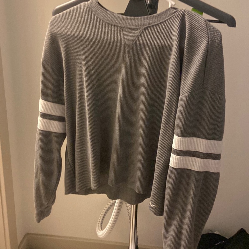 Hollister grey sweater